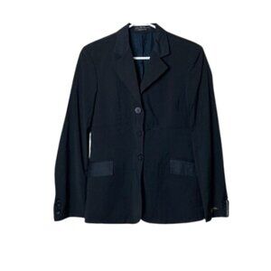Vintage RJ classics diamond collection equestrian show blazer 2R black